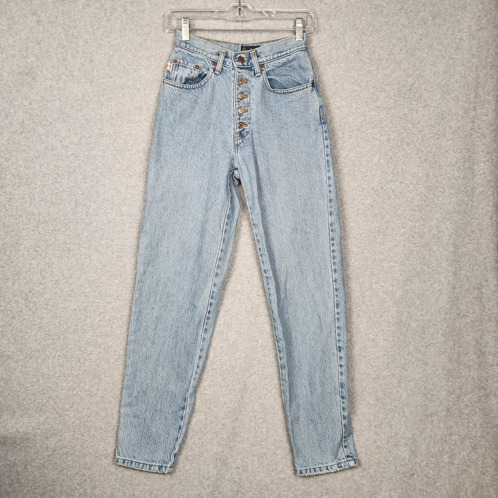 Pepe Jeans Light Blue High Rise Button-Fly Jeans